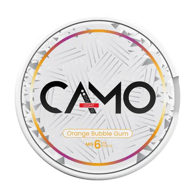 Camo Orange Bubble Gum